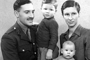 Roger Waters Sitting on His Mother's Knee